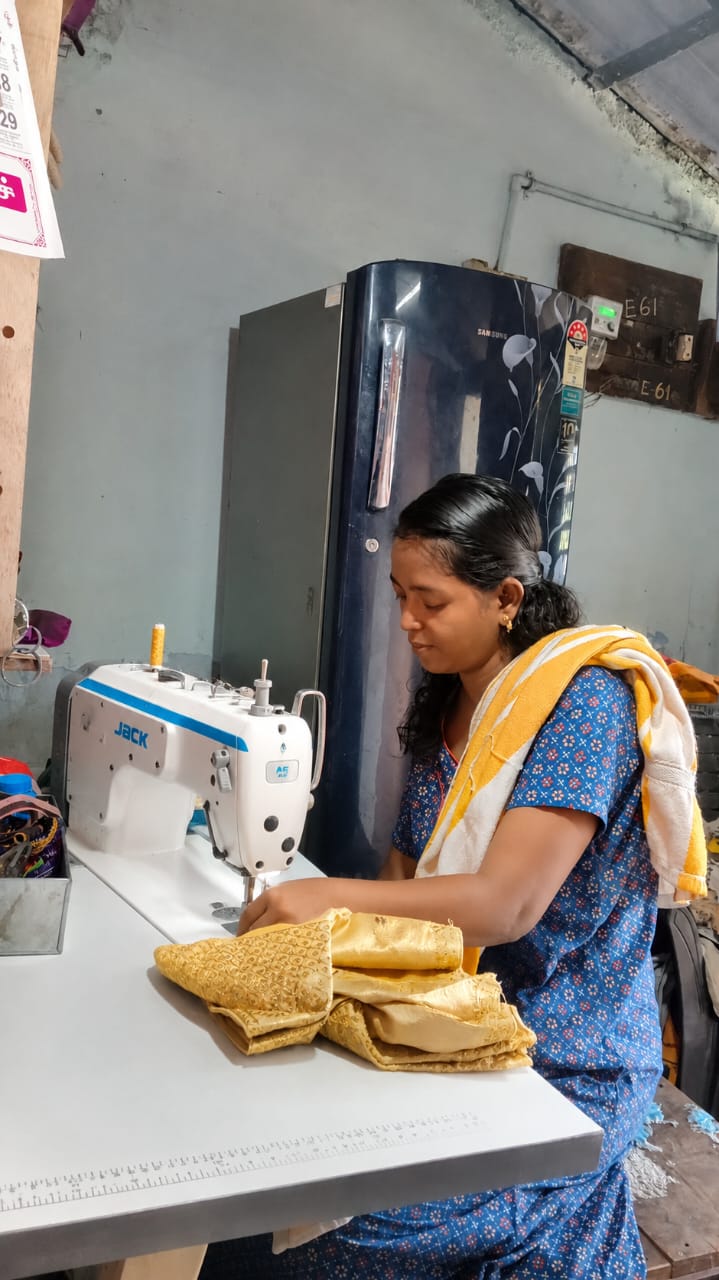 Livelihood support through vocational equipment