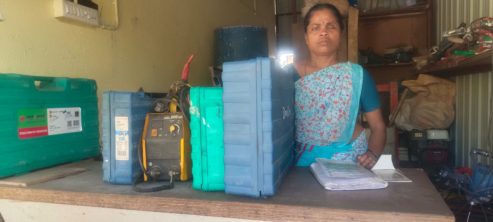 Livelihood support through tailoring
